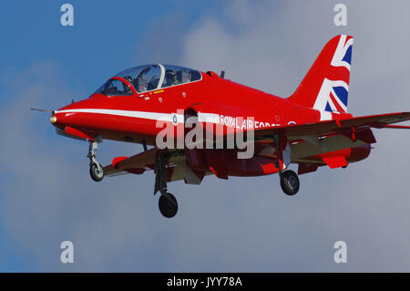 British Aerospace Hawk Red Arrows Stockfoto