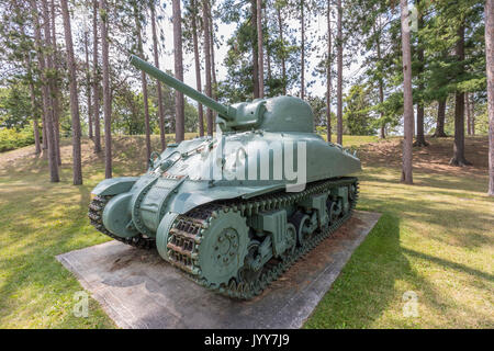 Kanadische M4A1 Grizzly Tank Stockfoto