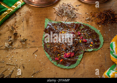 Paanwala Paan indisches Essen Stockfoto