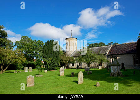 St Mary's Church, Syderstone, North Norfolk, England Großbritannien Stockfoto