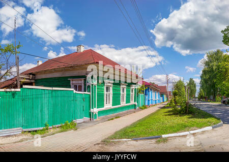 Die semenov Stadt. Region Nizhny Novgorod, Russland. Stockfoto