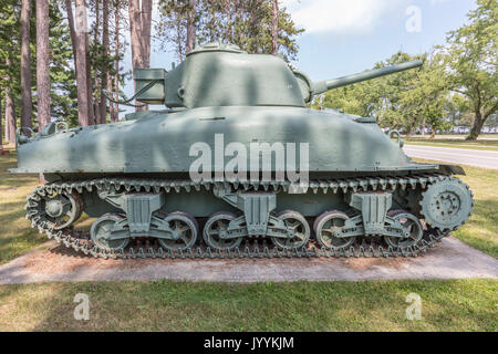 Kanadische M4A1 Grizzly Tank Stockfoto