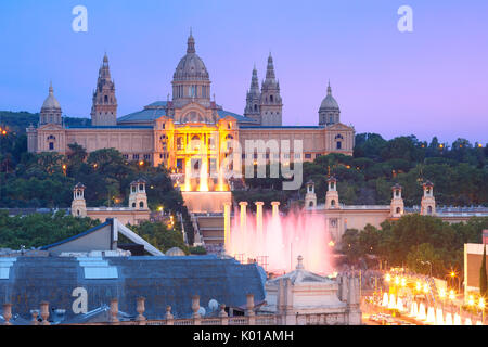 Placa Espanya in Barcelona, Katalonien, Spanien Stockfoto