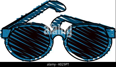 Sonnenbrille Vektor-illustration Stock Vektor
