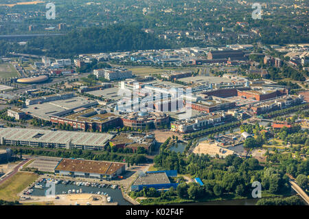 Einkaufszentrum Centro aus dem Norden, Neue Mitte Oberhausen, Shopping Mall, Oberhausen, Ruhrgebiet, Nordrhein-Westfalen, Deutschland, Europa, eine gesehen Stockfoto