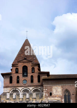 Abbaye Saint-Pierre, Moissac Stockfoto