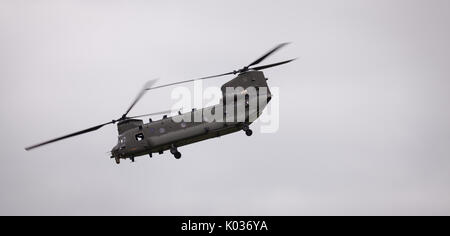 RAF Chinook-Hubschrauber Stockfoto