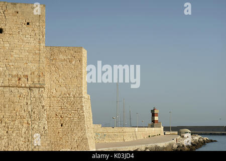 Schloss von Ostuni, Apulien, Italien Stockfoto