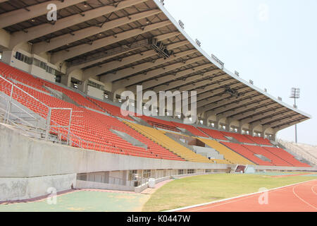 CHIANG MAI, THAILAND ZUM 6. MAI 2015: 700 Chiangmai Jubiläum Stadion. 1995 baute die Südostasiatischen Spiele zu hosten und 700 A zu gedenken. Stockfoto