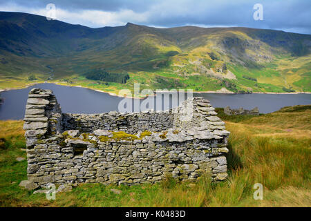 Alte Stein Scheunen, Lake District, Cumbria, Großbritannien Stockfoto