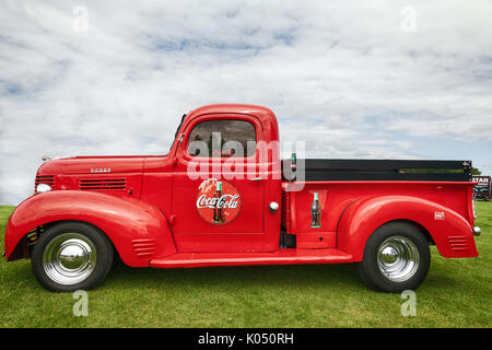 NORFOLK, UK - 19. AUGUST 2017: Truckfest Norwich ist ein Transport Festival in Großbritannien um das Speditionsgewerbe in Norfolk entfernt. Einschließlich t Stockfoto