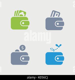 Ein Satz von 4 Professional, pixelgenaue Vector Icons auf einem 32 x 32 Pixel Raster ausgelegt. Stock Vektor
