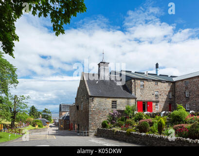 Glenmorangie Whisky Distillery, Tain, Ross, Scottish Highlands, Schottland, Großbritannien. Schottische Malt Whisky. Stockfoto