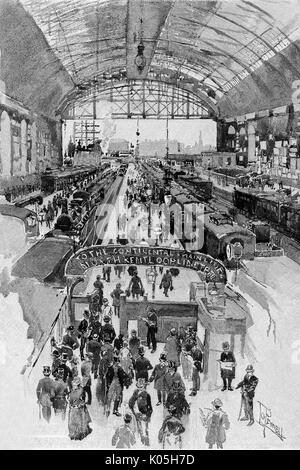 Charing Cross Station Stockfoto