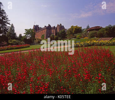 Sommer Blick auf Brodick Castle, Arran Stockfoto