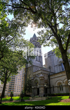 St. Louis, Missouri, USA - 18. August 2017: Der Dom der Basilika von Saint Louis auf Lindell Boulevard in St. Louis, Missouri. Stockfoto