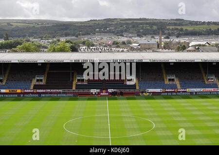 Allgemeine Ansicht des Bob Herrn treten, vor die Premier League Spiel im Turf Moor, Burnley Stockfoto