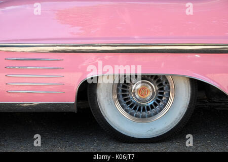 Pink Cadillac Stockfoto