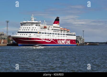 Cruiseferry ms Gabriella, in Helsinki günstig Stockfoto