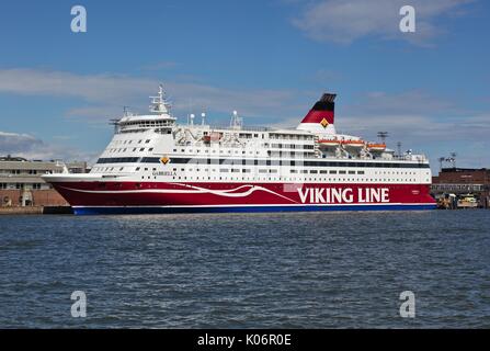 Cruiseferry ms Gabriella, in Helsinki günstig Stockfoto