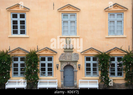 Innenhof von Schloss Eutin (Schloss) dem zwölften c. Fürstbischöfe von Lübeck, Schleswig-Holstein, Deutschland Stockfoto