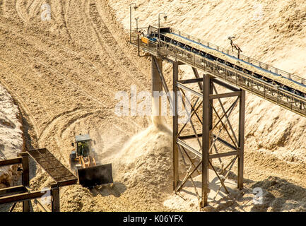 Zuckerrohr bagasse Fibre-Channel Stockfoto