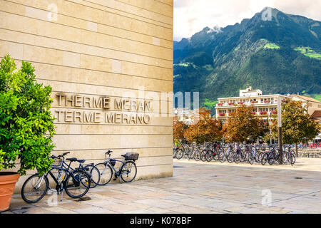 Terme di Merano (Meran Spa) - Trentino Alto Adige - Bozen - Italien Stockfoto
