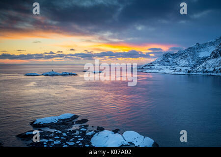 Reine, Lofoten Inseln, Norwegen Stockfoto