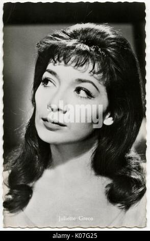 Juliette Greco Stockfoto