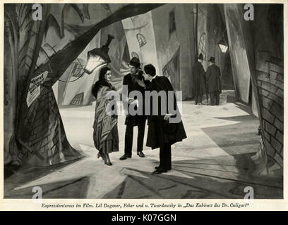 KABINETT VON DR CALIGARI Stockfoto