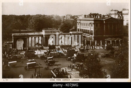 Hyde Park Corner, London - Apsley House Stockfoto