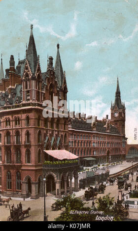 St Pancras Bahnhof, London Stockfoto