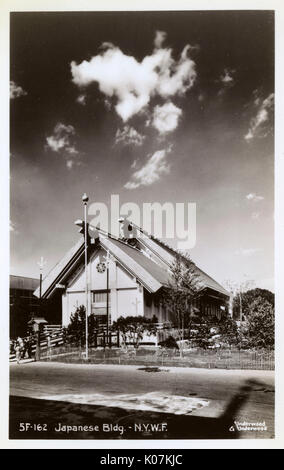 New York World's Fair - Japanisches Gebäude Stockfoto