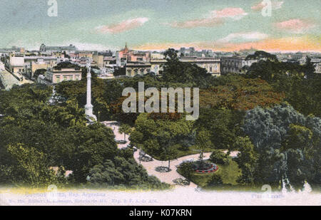 Plaza Lavalle, Buenos Aires, Argentinien, Südamerika Stockfoto