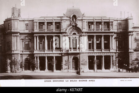 Börse, Buenos Aires, Argentinien, Südamerika Stockfoto