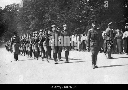 Frauenbataillon des Todes, Russland, WW1 Stockfoto