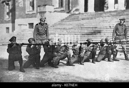 Frauenbataillon des Todes, Russland, WW1 Stockfoto