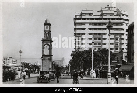 Place de France, Casablanca, Marokko Stockfoto