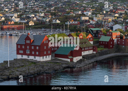 Tórshavn, Streymoy, Färöer, Dänemark Stockfoto