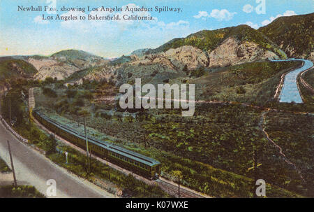 Ridge Route zwischen Los Angeles und Bakersfield, USA Stockfoto