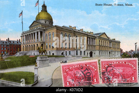 State House in Boston, Massachusetts, USA Stockfoto