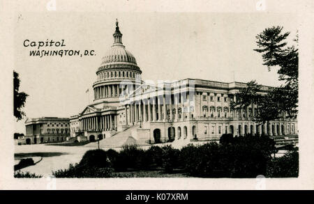 Washington DC, USA – das Capitol Stockfoto