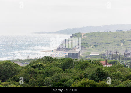 Blick auf den Strand von Montauk ny Stockfoto