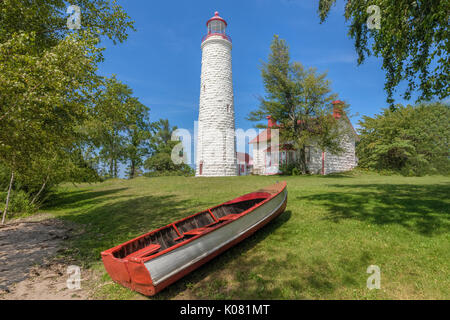 Punkt Clark, Bruce County, Ontario, Kanada Stockfoto