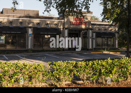 Das Ruby Tuesday Restaurant Leesburg, Florida USA Stockfoto