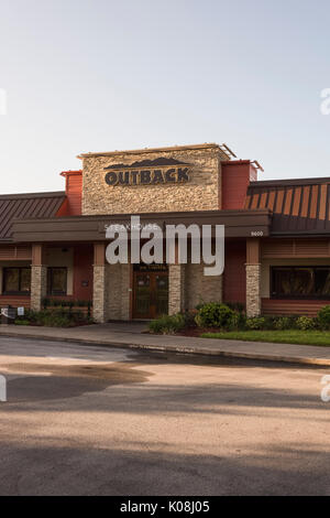 Outback Steakhouse Leesburg, Florida USA Stockfoto