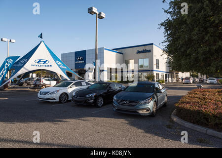 Hyundai Autohaus in Leesburg, Florida, USA Stockfoto