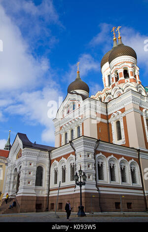 Alexander-Newski-Kathedrale in Tallinn Stockfoto