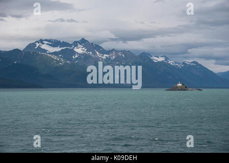 Eldred Rock Lighthouse Stockfoto