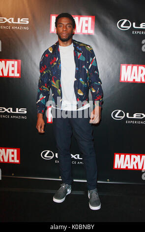 Marvel Studios + Lexus Comic-Con Party - Ankunft mit: Chadwick Boseman Wo: San Diego, Kalifornien, Vereinigte Staaten, wenn: 21 Jun 2017 Credit: Tony Forte/WANN Stockfoto